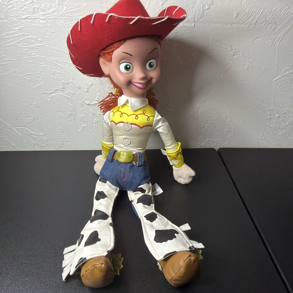 Toy Story 2 Jessie Doll Cowgirl Disney Parks Store 16” Red Had Large